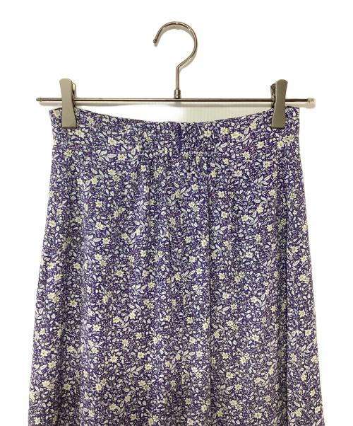 FRAY ID（フレイ アイディー）FRAY ID (フレイ アイディー) 柄スカート パープル×ホワイトの古着・服飾アイテム