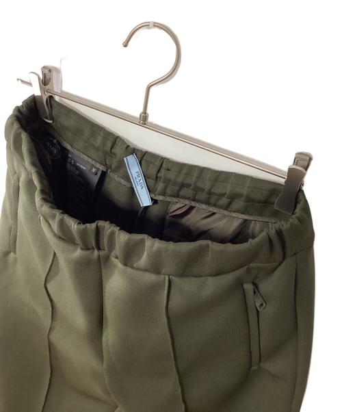 PRADA（プラダ）PRADA (プラダ) トラックパンツ カーキ サイズ:Mの古着・服飾アイテム