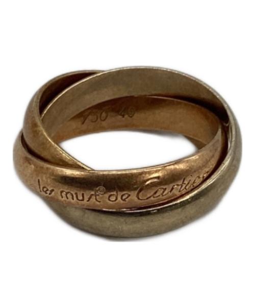 Cartier（カルティエ）Cartier (カルティエ) トリニティリング サイズ:8号の古着・服飾アイテム