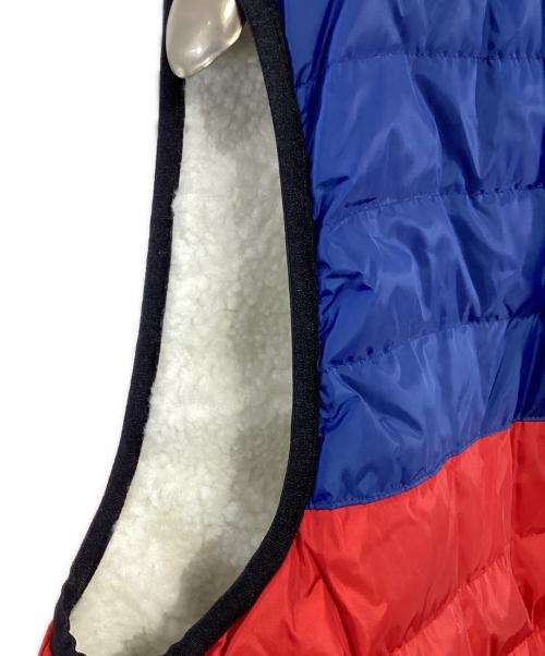 Franklin & Marshall（フランクリン＆マーシャル）Franklin & Marshall (フランクリン＆マーシャル) リバーシブルダウンベスト ブルー×レッド サイズ:L 未使用品の古着・服飾アイテム