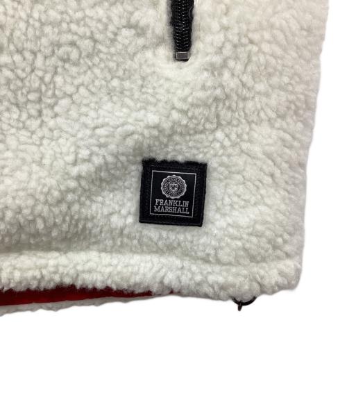 Franklin & Marshall（フランクリン＆マーシャル）Franklin & Marshall (フランクリン＆マーシャル) リバーシブルダウンベスト ブルー×レッド サイズ:L 未使用品の古着・服飾アイテム