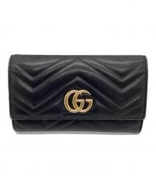 GUCCI（グッチ）の古着「長財布」｜ブラック