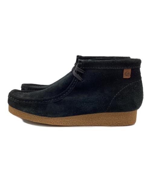 CLARKS（クラークス）CLARKS (クラークス) ワラビーシューズ ブラック サイズ:UK9の古着・服飾アイテム