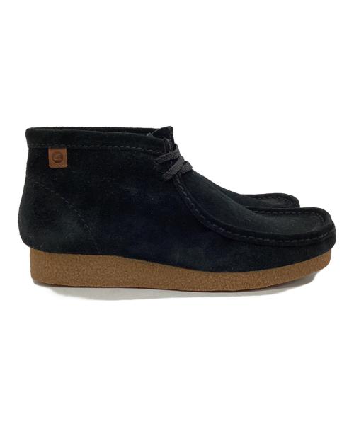 CLARKS（クラークス）CLARKS (クラークス) ワラビーシューズ ブラック サイズ:UK9の古着・服飾アイテム