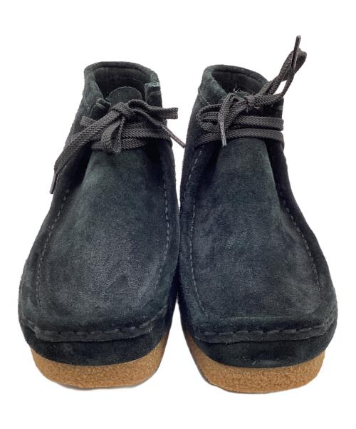 CLARKS（クラークス）CLARKS (クラークス) ワラビーシューズ ブラック サイズ:UK9の古着・服飾アイテム