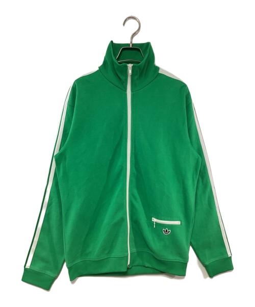 adidas Originals（アディダスオリジナル）adidas Originals (アディダスオリジナル) トラックジャケット グリーン×ホワイト サイズ:Lの古着・服飾アイテム