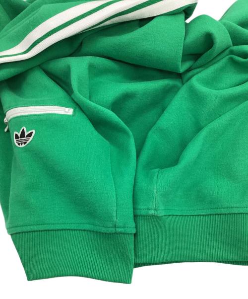 adidas Originals（アディダスオリジナル）adidas Originals (アディダスオリジナル) トラックジャケット グリーン×ホワイト サイズ:Lの古着・服飾アイテム