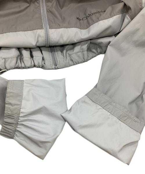 Columbia（コロンビア）Columbia (コロンビア) ウインドブレーカー ライトグレー サイズ:XLの古着・服飾アイテム