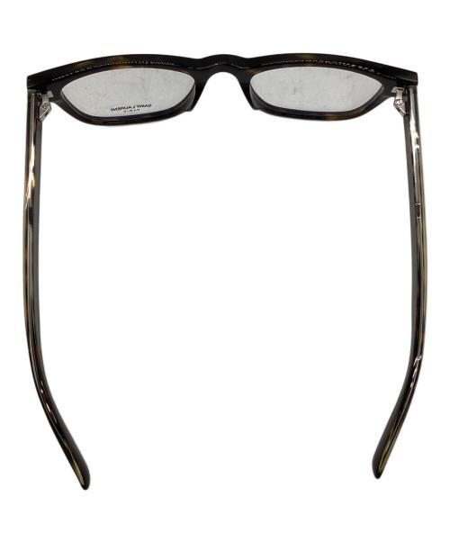 Saint Laurent Paris（サンローランパリ）Saint Laurent Paris (サンローランパリ) 伊達眼鏡 ブラウンの古着・服飾アイテム