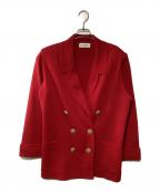 Yves Saint Laurentイヴサンローラン）の古着「テーラードジャケット」｜レッド
