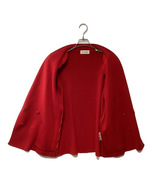 Yves Saint Laurent（イヴサンローラン）Yves Saint Laurent (イヴサンローラン) テーラードジャケット レッド サイズ:Mの古着・服飾アイテム