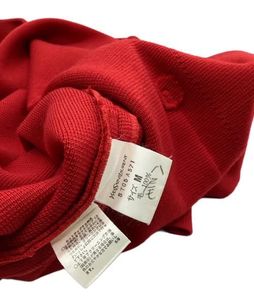 Yves Saint Laurent（イヴサンローラン）Yves Saint Laurent (イヴサンローラン) テーラードジャケット レッド サイズ:Mの古着・服飾アイテム