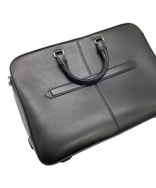 MONTBLANC（モンブラン）MONTBLANC (モンブラン) レザーブリーフケース ブラックの古着・服飾アイテム