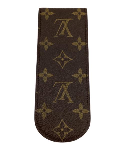 LOUIS VUITTON（ルイ ヴィトン）LOUIS VUITTON (ルイ ヴィトン) エテュイ・スティロ ブラウンの古着・服飾アイテム