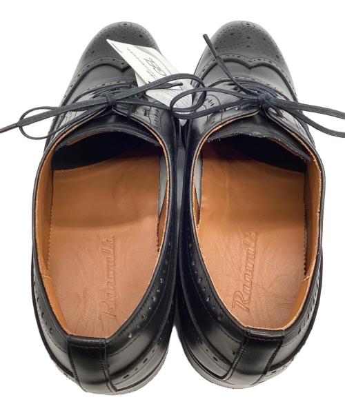 asics（アシックス）asics (アシックス) ウィングチップシューズ ブラック サイズ:25.5 未使用品の古着・服飾アイテム