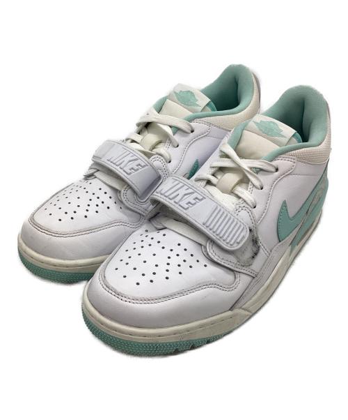 NIKE（ナイキ）NIKE (ナイキ) ローカットスニーカー ホワイト×ライトグリーン サイズ:26の古着・服飾アイテム