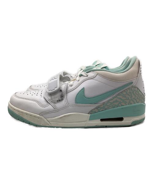 NIKE（ナイキ）NIKE (ナイキ) ローカットスニーカー ホワイト×ライトグリーン サイズ:26の古着・服飾アイテム