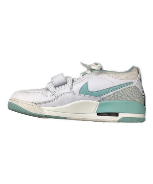 NIKE（ナイキ）NIKE (ナイキ) ローカットスニーカー ホワイト×ライトグリーン サイズ:26の古着・服飾アイテム