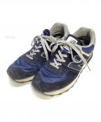 NEW BALANCEニューバランス）の古着「ローカットスニーカー」｜ネイビー