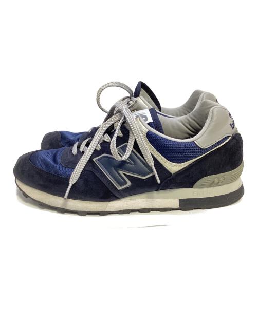 NEW BALANCE（ニューバランス）NEW BALANCE (ニューバランス) ローカットスニーカー ネイビー サイズ:27.5の古着・服飾アイテム