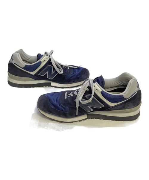 NEW BALANCE（ニューバランス）NEW BALANCE (ニューバランス) ローカットスニーカー ネイビー サイズ:27.5の古着・服飾アイテム