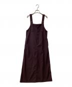 UNIVERSAL OVERALLユニバーサルオーバーオール）の古着「サロペット」｜ボルドー