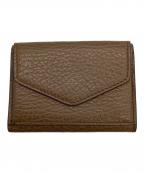 Maison Margielaメゾンマルジェラ）の古着「3つ折り財布」｜ブラウン