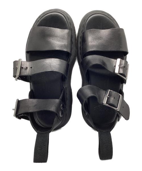 Dr.Martens（ドクターマーチン）Dr.Martens (ドクターマーチン) サンダル ブラック サイズ:UK4の古着・服飾アイテム