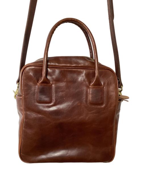 Ense（アンサ）Ense (アンサ) Ense キップレザースクエアボストンバッグSの古着・服飾アイテム