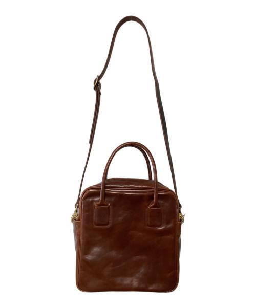 Ense（アンサ）Ense (アンサ) Ense キップレザースクエアボストンバッグSの古着・服飾アイテム