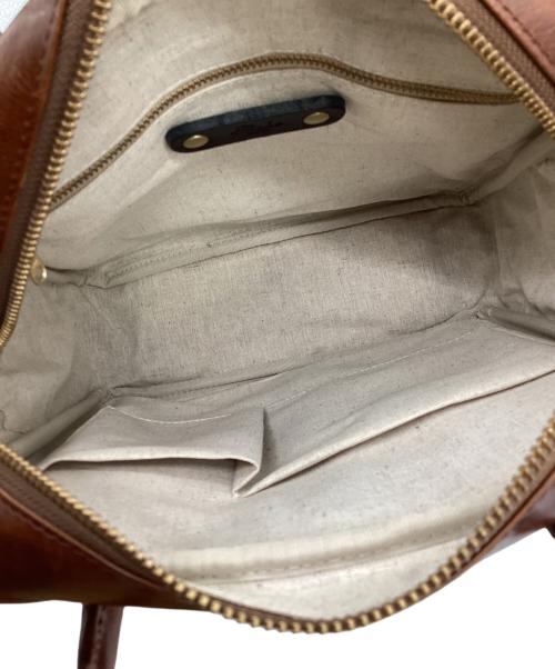 Ense（アンサ）Ense (アンサ) Ense キップレザースクエアボストンバッグSの古着・服飾アイテム