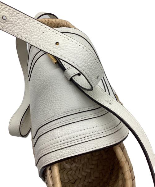 Chloe（クロエ）Chloe (クロエ) ショルダーバッグ　マーシー ナチュラル×ホワイトの古着・服飾アイテム