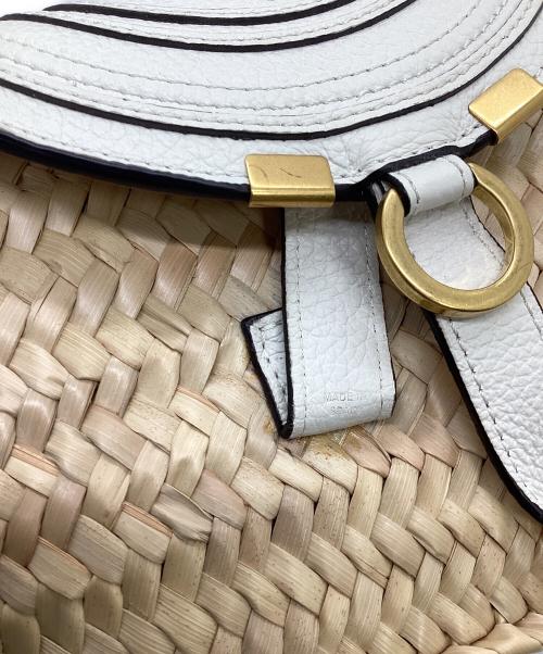 Chloe（クロエ）Chloe (クロエ) ショルダーバッグ　マーシー ナチュラル×ホワイトの古着・服飾アイテム