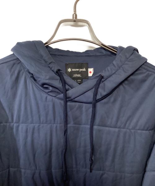 Snow peak（スノーピーク）Snow peak (スノーピーク) パーカー ネイビー サイズ:Lの古着・服飾アイテム