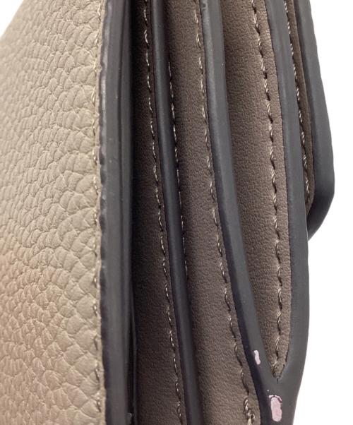 TORY BURCH（トリーバーチ）TORY BURCH (トリーバーチ) 3つ折り財布 ベージュの古着・服飾アイテム