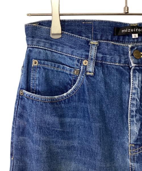 mizuiro-ind（ミズイロインド）mizuiro-ind (ミズイロインド) デニムパンツ インディゴ サイズ:2の古着・服飾アイテム