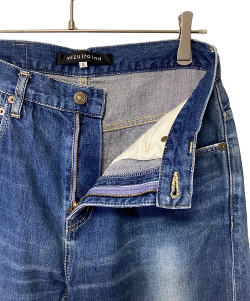 mizuiro-ind（ミズイロインド）mizuiro-ind (ミズイロインド) デニムパンツ インディゴ サイズ:2の古着・服飾アイテム