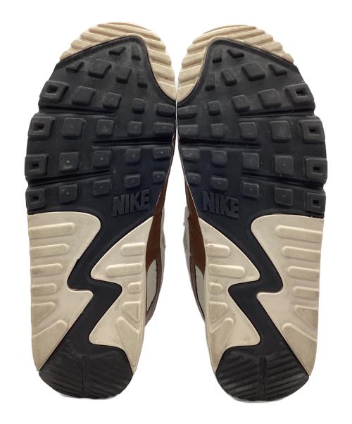 NIKE（ナイキ）NIKE (ナイキ) AIR MAX 90 ベージュ×ホワイト サイズ:cm26.5の古着・服飾アイテム