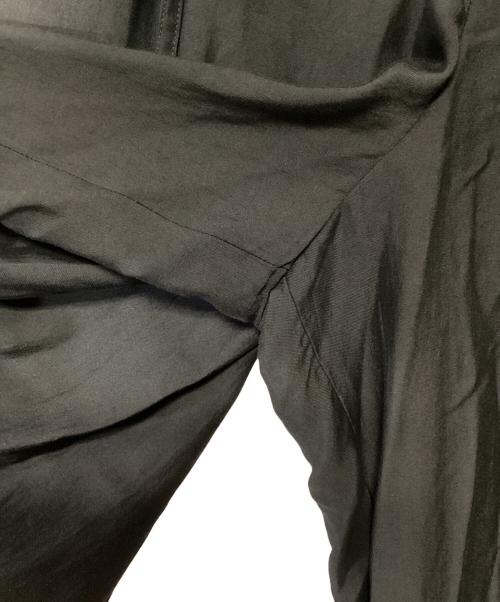 Y's（ワイズ）Y's (ワイズ) ラップワイドパンツ ブラック サイズ:1の古着・服飾アイテム