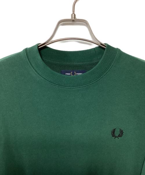FRED PERRY（フレッドペリー）FRED PERRY (フレッドペリー) スウェット グリーン サイズ:Sの古着・服飾アイテム