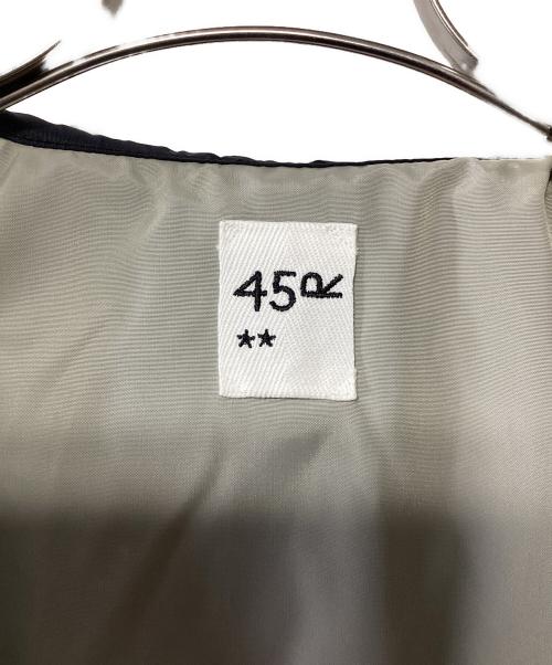 45R（フォーティファイブ・アール）45R (フォーティファイブ・アール) ミリタリーコート ネイビー サイズ:★2つの古着・服飾アイテム