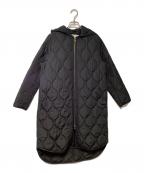 Emma Taylorエマテイラー）の古着「キルティングコート」｜ブラック