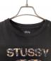 stussy (ステューシー) プリントTシャツ ブラック サイズ:SIZE XL：6000円