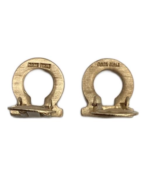 Ferragamo（フェラガモ）Ferragamo (フェラガモ) イヤリング ゴールドカラーの古着・服飾アイテム