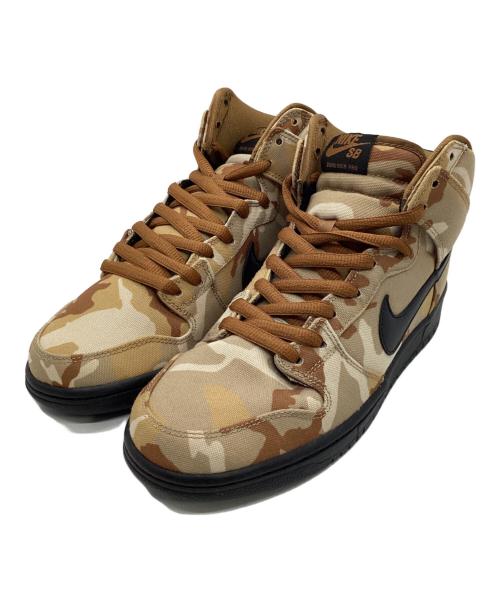 NIKE（ナイキ）NIKE (ナイキ) SB DUNK HIGH PRO オリーブ×ブラウン サイズ:26の古着・服飾アイテム