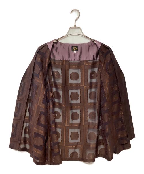 Needles（ニードルズ）Needles (ニードルズ) V Neck Shirts ブラウン サイズ:Lの古着・服飾アイテム