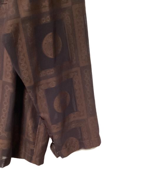 Needles（ニードルズ）Needles (ニードルズ) V Neck Shirts ブラウン サイズ:Lの古着・服飾アイテム