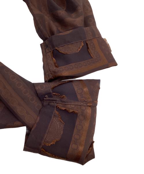 Needles（ニードルズ）Needles (ニードルズ) V Neck Shirts ブラウン サイズ:Lの古着・服飾アイテム