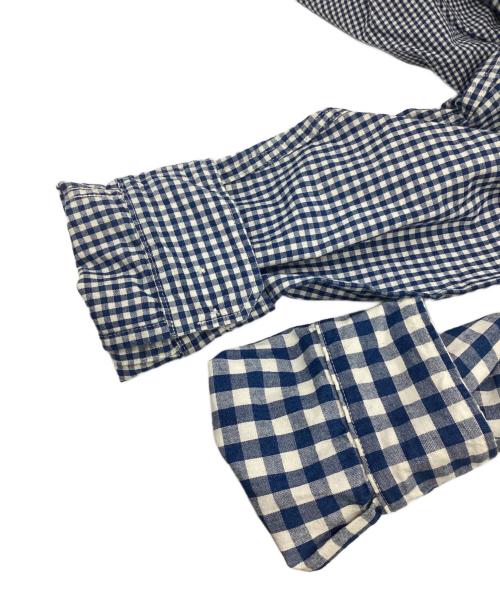 JAPAN BLUE JEANS（ジャパンブルージーンズ）JAPAN BLUE JEANS (ジャパン ブル ージーンズ) チェックシャツ ブルー×ホワイト サイズ:XL 未使用品の古着・服飾アイテム