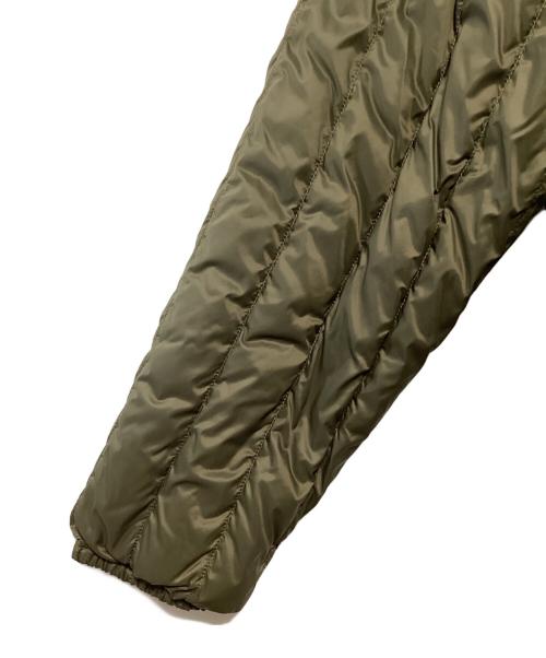 TAION（タイオン）TAION (タイオン) ダウンジャケット カーキ サイズ:Lの古着・服飾アイテム